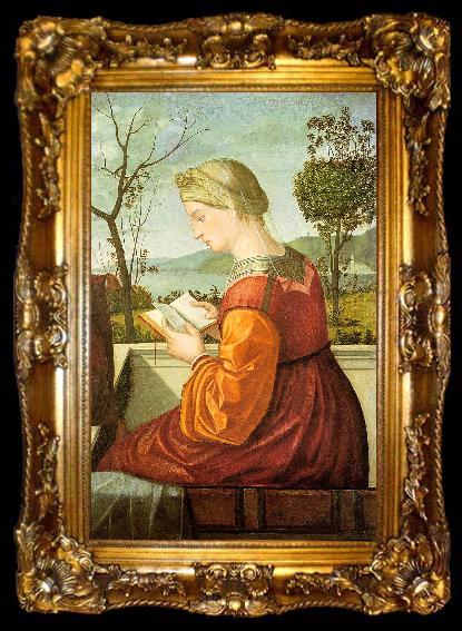 framed  Vittore Carpaccio The Virgin Reading, ta009-2